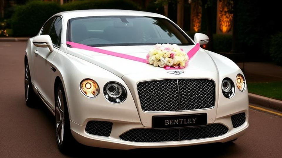 Bentley wedding car